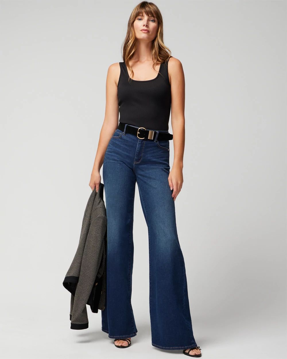 WHBM® FORME Rib Scoop Tank White House Black Market